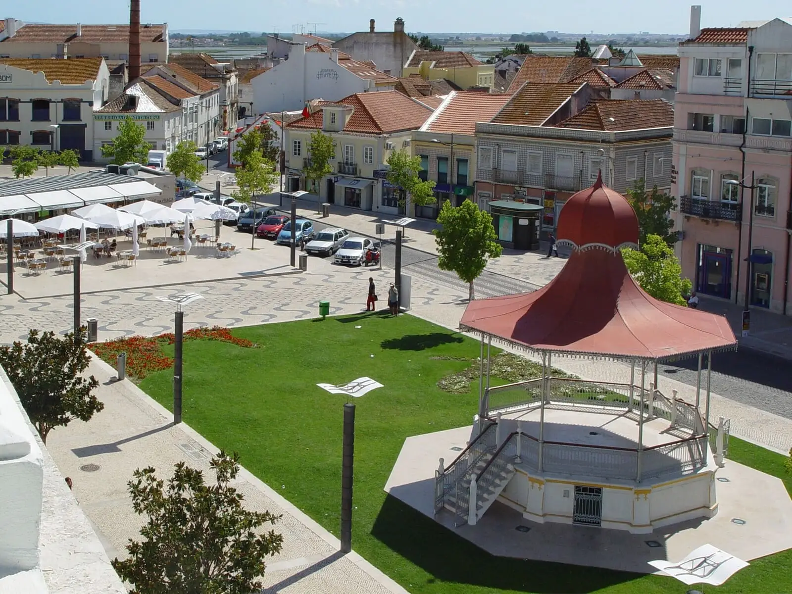Praça da República no Montijo