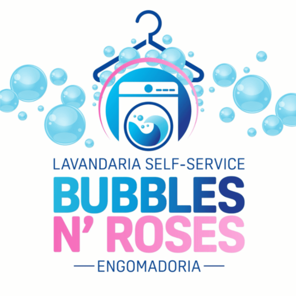 Logótipo de Lavandaria Bubbles n´ Roses